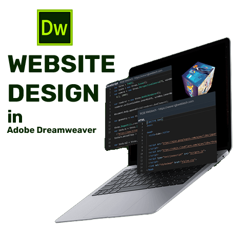 Website Design in Adobe Dreamweaver